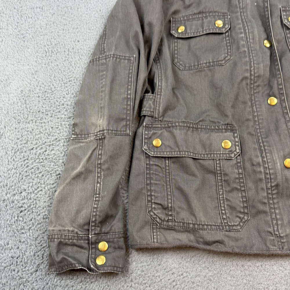 J Crew Field Jacket Mens Medium Bedford Utility Workwear Relaxed Pockets - Picture 3 of 11